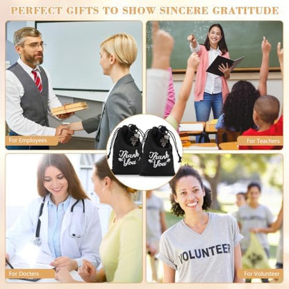 NICEMOVIC 45 Pcs Employee Thank You Gifts Bulk, Thank You Keychain