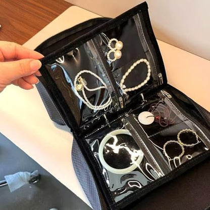 GSXRB Waterproof Anti-Tarnish Jewelry Organizer for Travel - Large