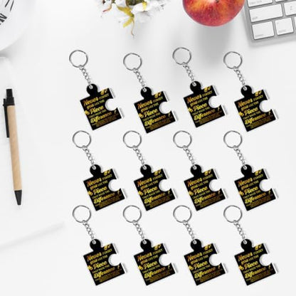 Team Appreciation Gifts Bulk Thank You Keychains for Coworkers