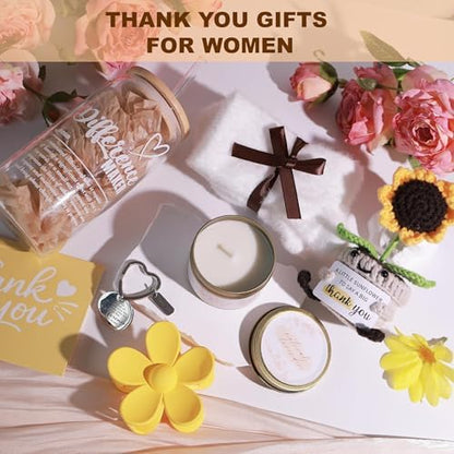 Thank You Gifts for Women, Appreciation Gift Basket for Coworker