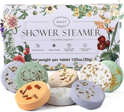 Blriet Shower Steamers Aromatherapy Relief Gifts for Women Teen Girls