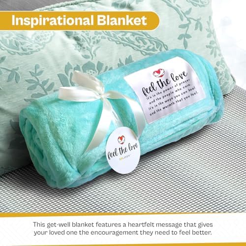Get Well Blanket - Healing Blanket - Inspirational Blankets for