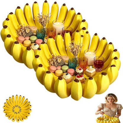 Creative Banana Shape Fruit Bowl, 3D Printed Ceramic Funny Decorative