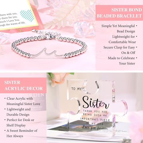 Sisters Gifts from Sister Birthday Gifts for Sisters Adult Funny Gift
