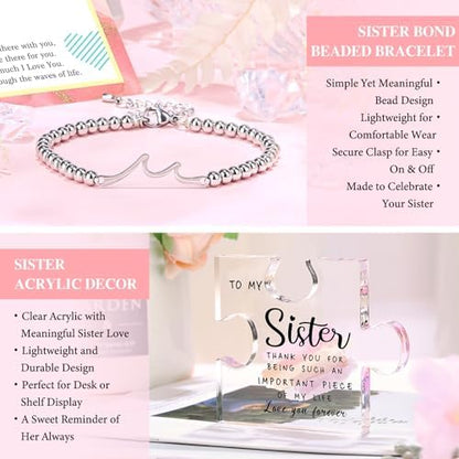 Sisters Gifts from Sister Birthday Gifts for Sisters Adult Funny Gift