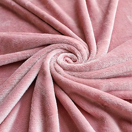 TASTHROW Large Flannel Fleece Throw Blanket, 50×70 Inch