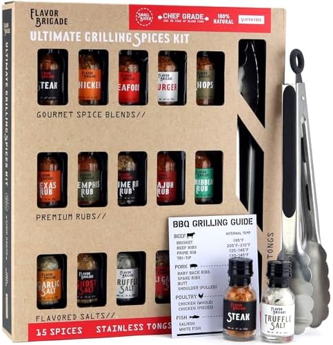 Ultimate Grilling Spice Gift Set for Men – Seasonings for Grilling