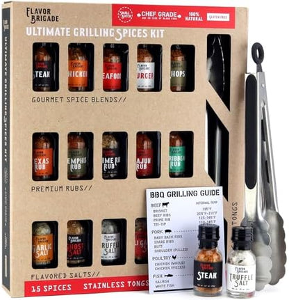 Ultimate Grilling Spice Gift Set for Men – Seasonings for Grilling