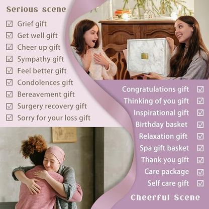AHAGIFTREE Gift Baskets For Women,12PC Birthday Gifts,Mother's Day
