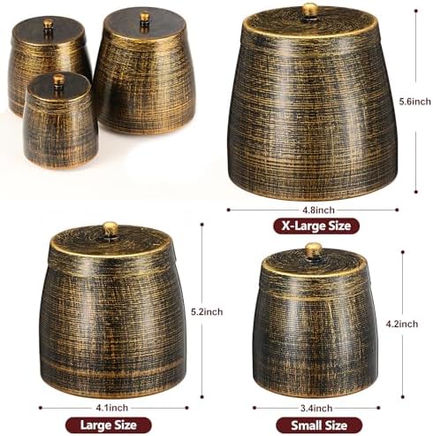 Cigar Ashtray with Lid for Outdoors Outside Patio Home Retro