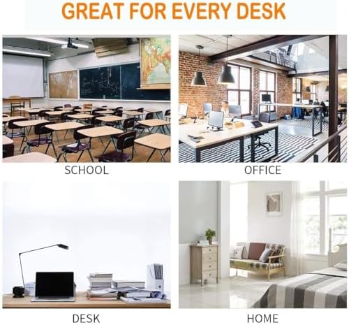 Pen Holder for Desk, Desk Organizers Set-3 Compartments Mesh Pencil