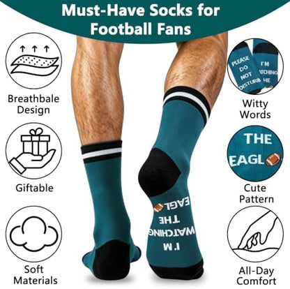 Novelty Football Socks Sports Birthday Gifts-Please Do Not Disturb I'm