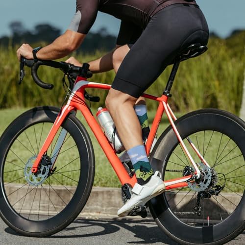 Jeasona Athletic Socks Men Running Cycling Gifts for Runners Riders