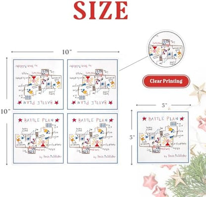 Home Alone Christmas Cocktail Napkins, 50 Pack Holiday Disposable