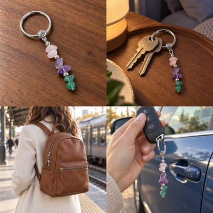 12 Pcs Appreciation Team Gifts for Coworkers, Thank You Keychain Bulk