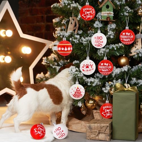 Roowest 18 Pcs Dogs Christmas Tree Ornament 2.36 Inch