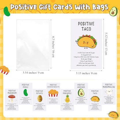 Landical Positive Food Keychain Food Service Gift