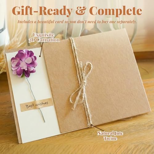 Mother’s Day & Birthday Gifts for Mom - Ceramic "MOM" Letter Candy