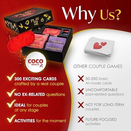 Romantic Couples Board Game – 300 Date Night Dares & Conversation