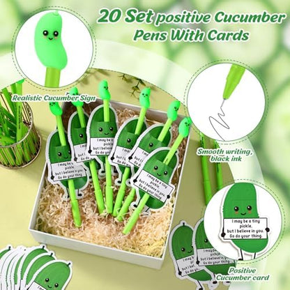 Spakon 20 Sets Employee Appreciation Gifts Bulk Funny Pens