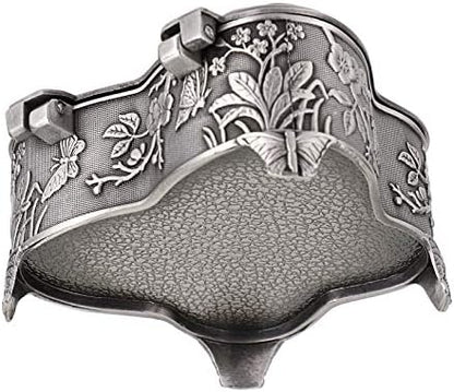 Hipiwe Vintage Metal Jewelry Trinket Box Butterfly Shape Jewelry