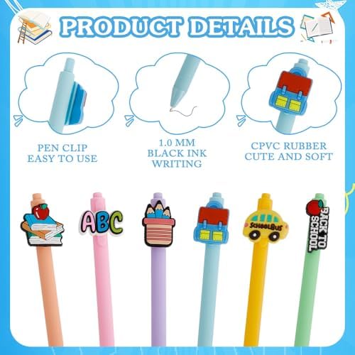 6 PCS Teacher Pens Gift,Teachers Office Desk Must Haves