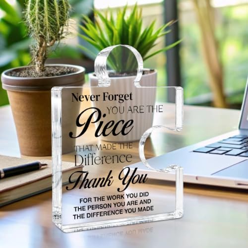 Thank You Gifts Bulk for Coworkers Women Men Boss Teacher, Set of 2