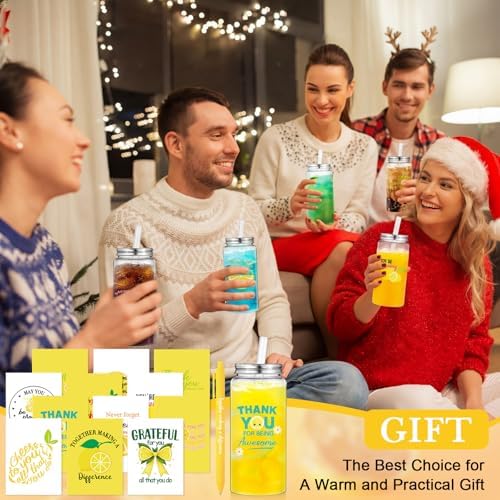 AmazingSpark 72 Pcs Thank You Gifts Bulk Employee Lemon Appreciation