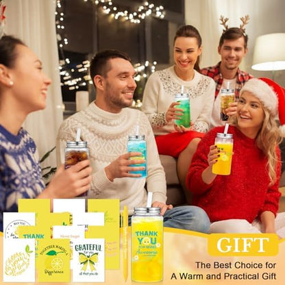 AmazingSpark 72 Pcs Thank You Gifts Bulk Employee Lemon Appreciation