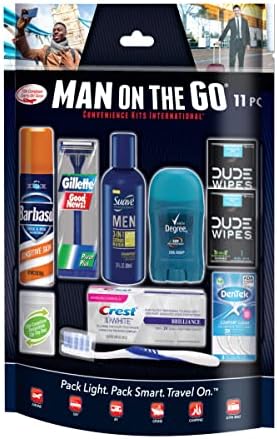Convenience Kits International Men’s 11 Piece Kit with Oral Care and