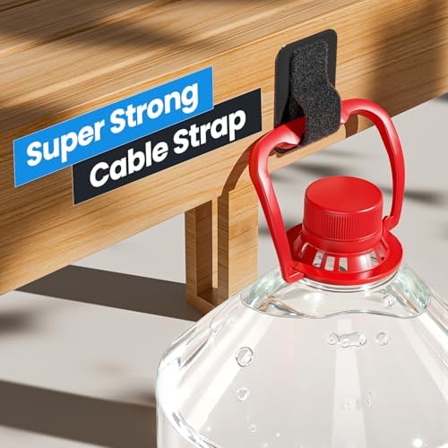 Cable Management Under Desk, Enhanced up to 15 Cord Organizer 20