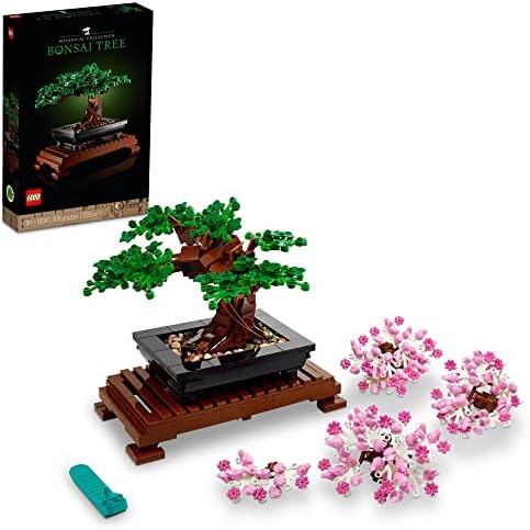 LEGO Botanicals Bonsai Tree Building Set - Artificial Bonsai Tree