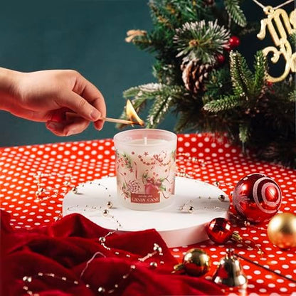 ROMIIE ZOI Christmas Scented Jar Candle - 6oz Soy Wax Candle - Candy