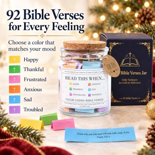 Read This When Bible Verses Jar – Birthday Gifts for Women, Christian