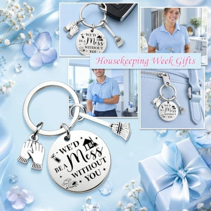 Housekeeping Appreciation Week Gifts Janitor Keyring Gifts For
