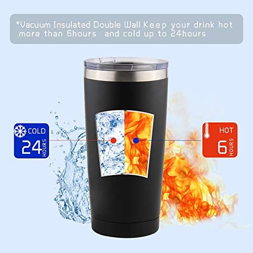 Sivaphe Man Gift 20oz Travel Coffee Mug Stainless Steel Insulated