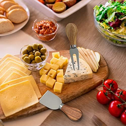 14 Piece Cheese Knife Set, Charcuterie Boards Accessories