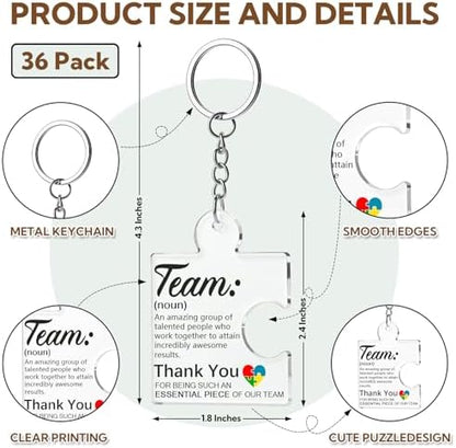 VZZNN 36 Pack Employee Appreciation Gifts Bulk Team Gifts for
