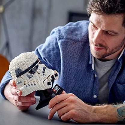 LEGO Star Wars Stormtrooper Helmet 75276 Building Kit, Cool Star Wars
