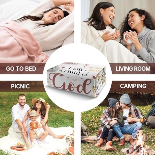 Christian Gifts for Women, Christian Blanket, Birthday Gifts for Women