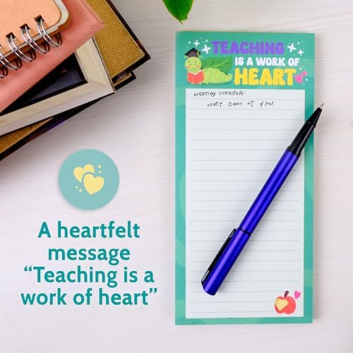 Teacher Notepad Gift Set with Pen - Teacher Appreciation Gift, End of