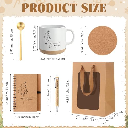 Vesici Thank You Gifts Set Employee Appreciation Gifts Coffee Mug with
