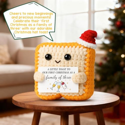 First Christmas Family of Three New Parents Gifts for Women Men