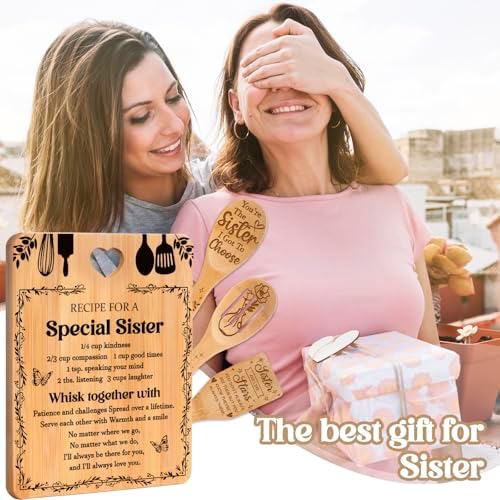 Sister Birthday Gifts from Sister - "Recipe for a Special Sister"
