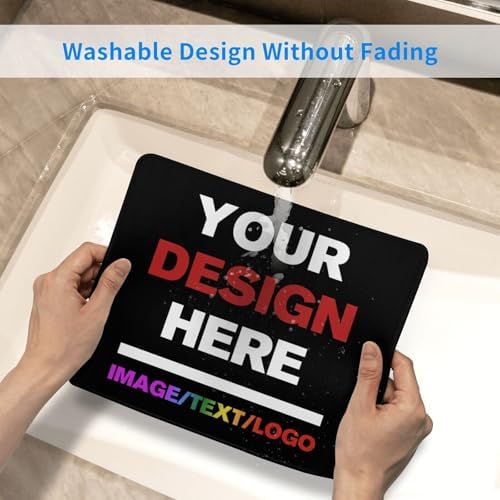 Custom Mouse Pad with Your Text Name Picture Photo Personalized