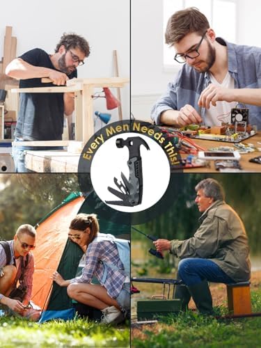 Stocking Stuffers for Men Gifts,Multi Tool Hammer Multitool for