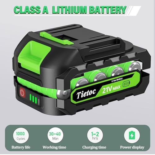 Tietoc Chainsaw 6 Inch Mini Electric Chainsaw Cordless Battery