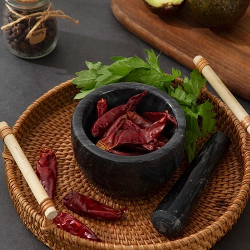 Marble Heavy Duty Mortar and Pestle Natural Marble Mortar and Pestle