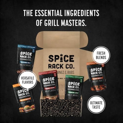 Spice Rack Co. BBQ Seasonings And Rubs, BBQ Spices and Seasonings Sets