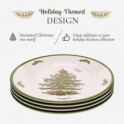Spode – Christmas Tree – Melamine Salad Plates - Set of 4